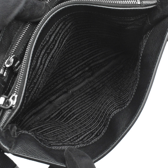 Prada Black Hardware Saffiano Shoulder Bag - Picture 5 of 8